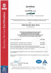 ISO QMS Zertifikat - Deutsche