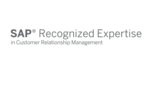 Certification SAP Recognized Expertise in Customer Relationship Management | con4PAS