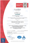 ISO certifikát - Čeština ISO certifikát - Čeština