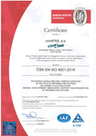 ISO certificate - English ISO certificate - English