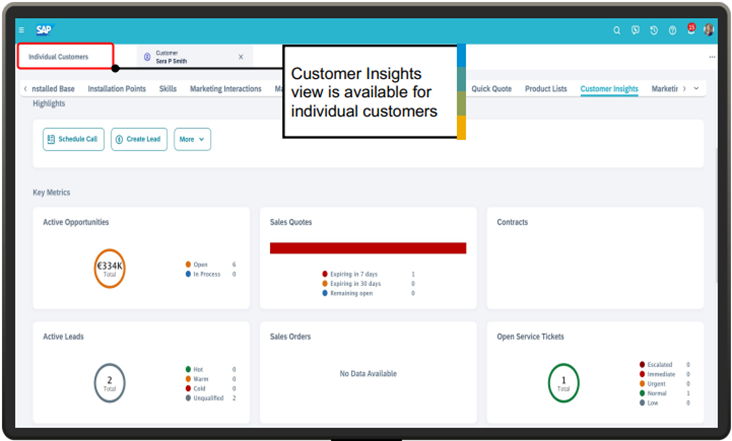 Intelligent Sales (add-on) - Account insights - Sales img 7 Intelligent Sales (add-on) - Account insights - Sales img 7