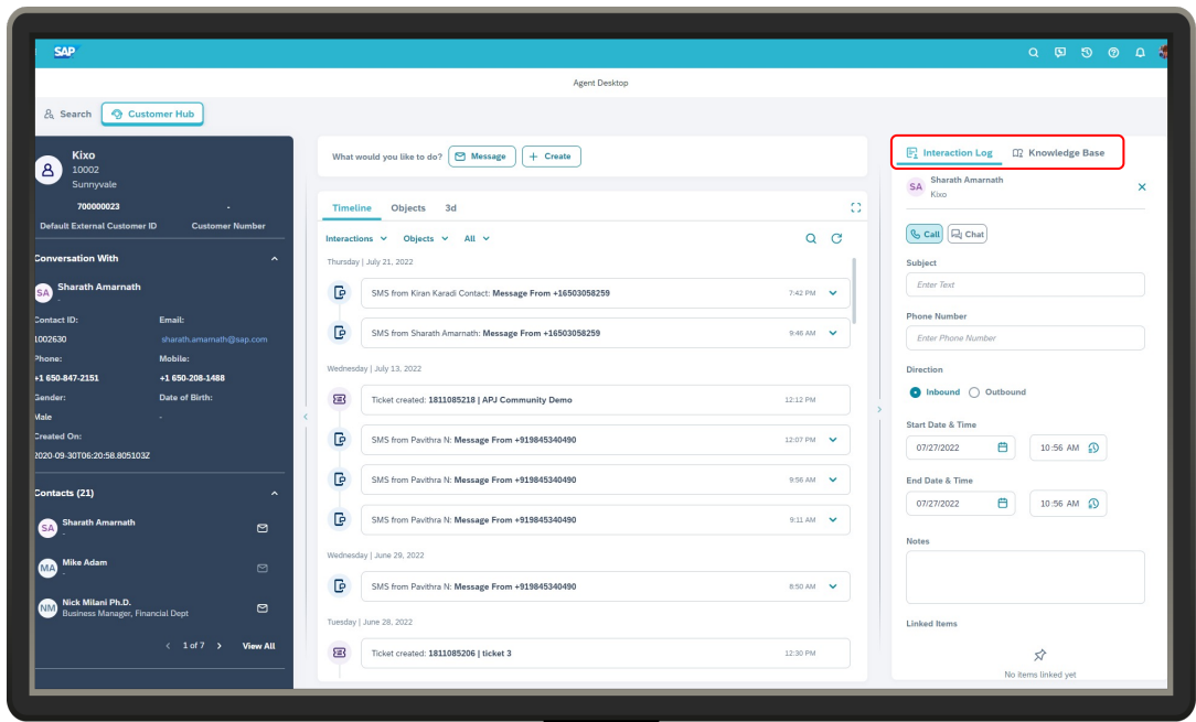Agent Console (add-on) - Agent Desktop - Service img 1 Agent Console (add-on) - Agent Desktop - Service img 1