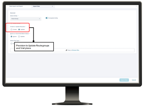 Dynamic Visit Planning - Mass Update of Visit Plans