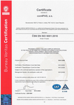 ISO QMS Certificate - English ISO QMS Certificate - English